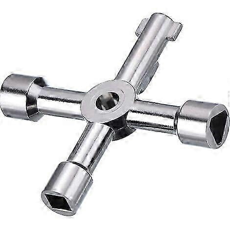 Multifunctional 4 Way Utilities Key for Electric Water Gas Meter ...
