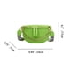 thumbnail image 4 of Bolso De Hombro Bolso de pecho a la moda para mujer, Bolso de sillín acolchada con cremallera informal para regalo (verde), 4 of 8