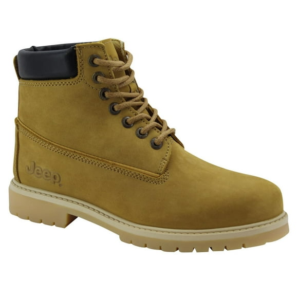Botas Hombre Jeep Piel Cómodas Ligeras Resistentes amarillo 25