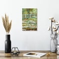 thumbnail image 2 of Elephant Stock Waterlily Pond Green Harmony Wall Art - Vertical Canvas Wall Art - Hallway Wall Decor - Architecture Canvas - Brown And Green Decor By Claude Monet - 8" x 12", 2 of 6