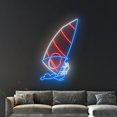 thumbnail image 5 of Handmadetneonsign Windsurfing Neon Sign, Windsurfing Led Sign, Windsurfing Man Sign, Water Sport, 5 of 5