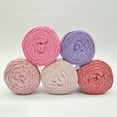thumbnail image 4 of Coofit Ribbon Yarn Multi-purpose Glitter Handmade Knitting Yarn Crochet Yarn for Crafts, 4 of 6