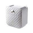thumbnail image 1 of facefd Paper Towel Dispenser Wall Mounted No-drilling Paper Towel Holder Bathroom Coreless Toilet Dispenser Garbage Bags Holder Home Paper Extraction Dispenser white, 1 of 6
