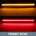 thumbnail image 5 of Front Rear LED Side Marker Light 68195788AB for Dodge Challenger Black Lens Amber Red LED Light 2 Pair, 5 of 6