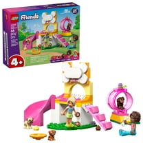 LEGO Friends Puppy Playground Pretend Play Building Toy - Creative Storytelling Playset for Girls & Boys, Ages 4 - Includes 3 Dog Toys, & 2 Minidolls - Gift Idea for Birthdays & Pet Lovers - 42665