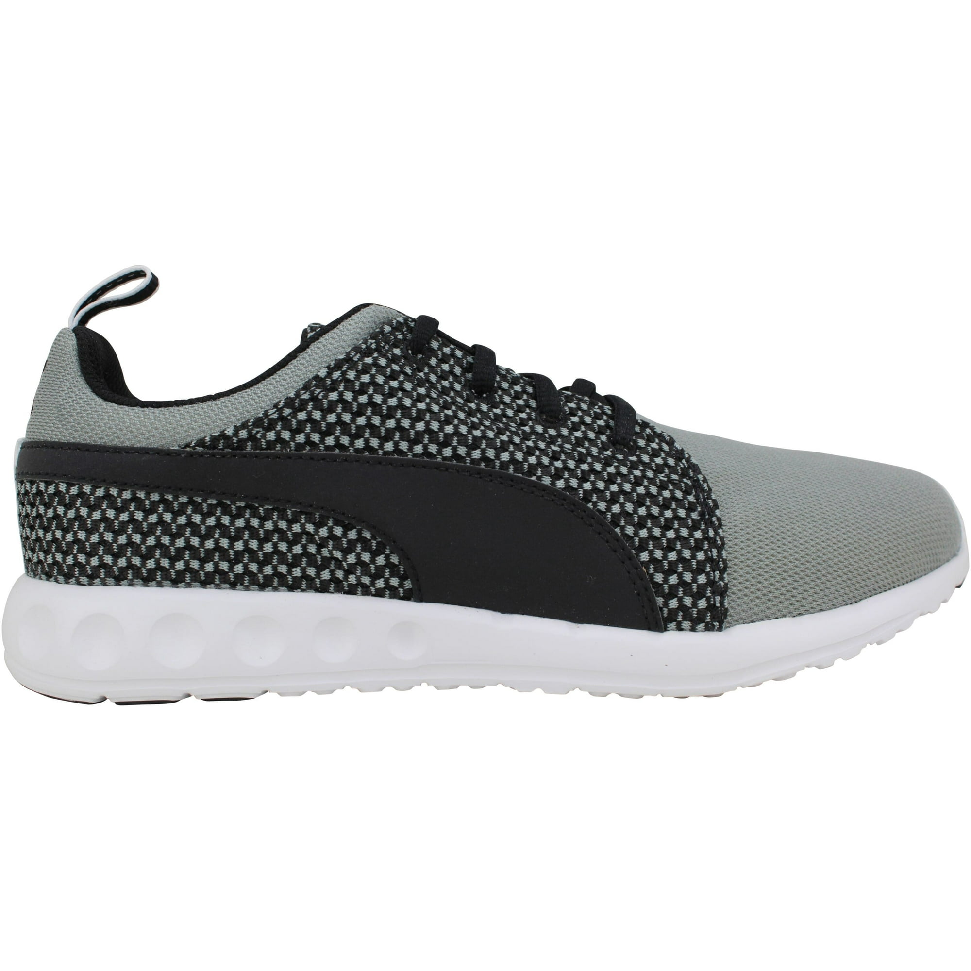Puma Carson Runner Knit Limestone Gray Black 188150 12 Men s Size 10 Medium Walmart