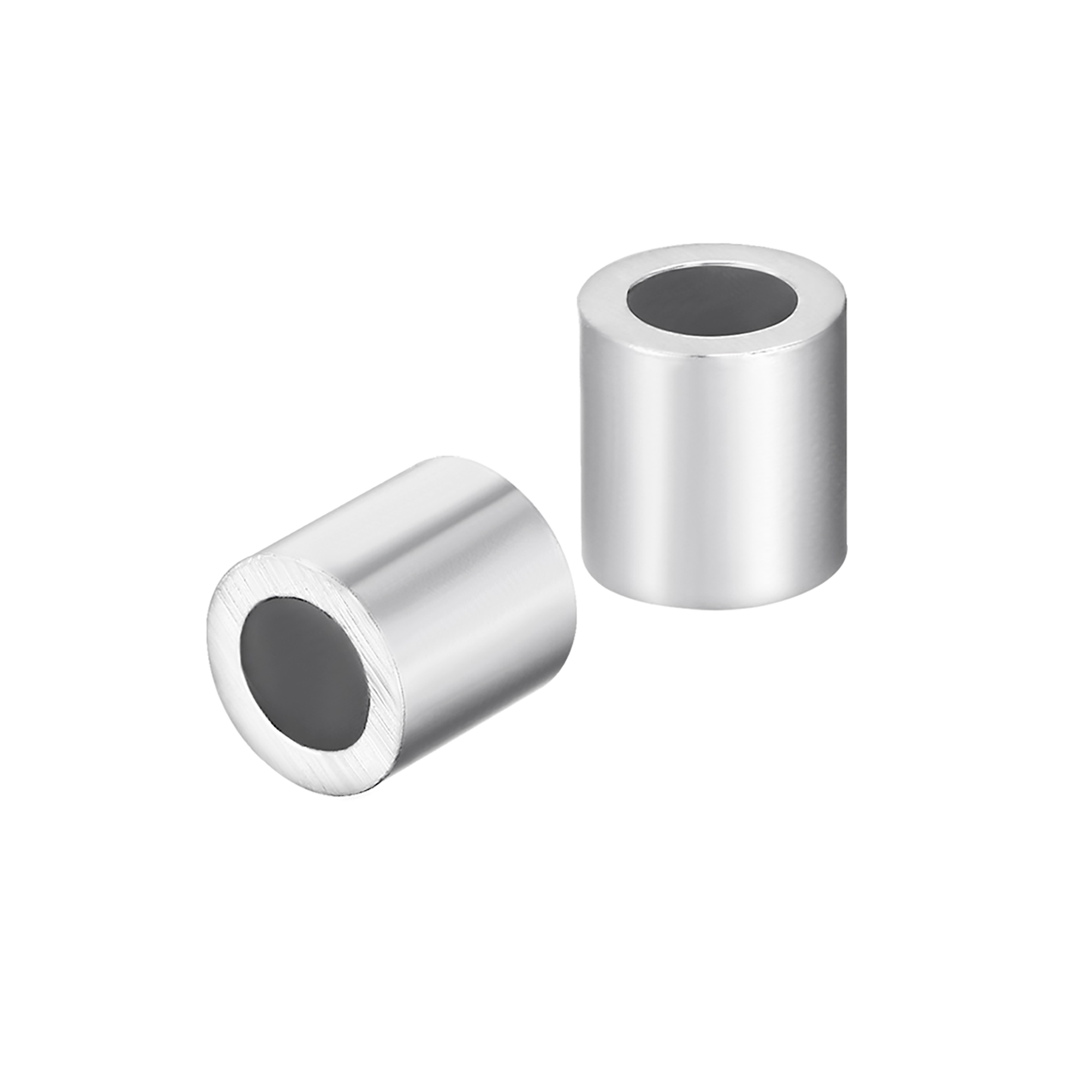 M1 Aluminum Sleeve Crimp 1mm(3/64 In) Steel Wire Rope Button Stop