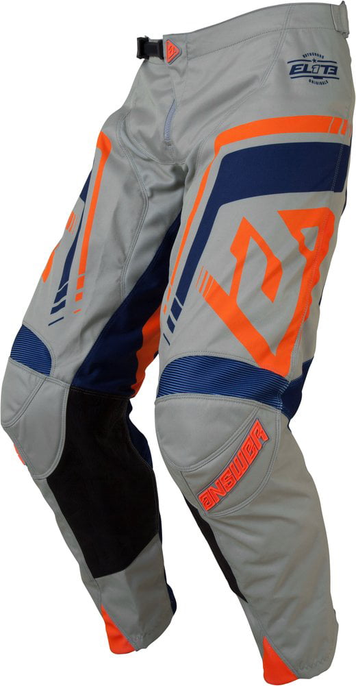 30 White/Charcoal/Hyper Acid Answer Racing A19 Elite Force Men's Off-Road Motorcycle Pants 