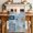 Blue, variant on Summer Ocean Table Runner 72 Inches, Nautical Coastal Fish Food Wine Crab Navy Blue Bed Runner Dresser Scarves Tabletop for Indoor Outdoor Parties/Ceremony/Banquet, 14" x 72"
