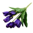 thumbnail image 3 of Fasiaou Fake Tulips Artificial Flowers,Artificial Tulips Mother's Day Forever Tulip Bouquet Silk Tulips with Stems for Wedding Birthday Valentine's Day Dinning Room Decor Mothers Day Gifts for Mom, 3 of 8