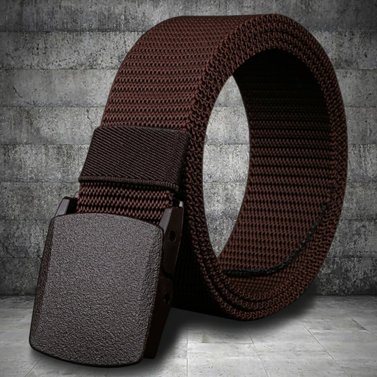 Non metallic top belt buckle