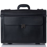Alpine Swiss 19 Wheeled Briefcase Rolling Case Sales Sample Pilot Lawyer Attache
