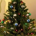 thumbnail image 2 of Billuyoard 10pcs bolas rellenas transparentes adornos bolas decoración del árbol de navidad Kits de decoración para fiestas 6cm Billuyoard HA1835-03, 2 of 6