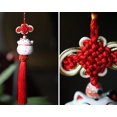 thumbnail image 5 of Abastado Feng Shui Lucky Cat Colgante de cerámica para colgar para la riqueza y la fortuna, 5 of 5