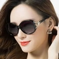 thumbnail image 4 of 1 Pce/2 Pcs Lunettes Tendance Polarisées de Luxe Rondes pour Conduite et Randonnée pour Femmes Lunettes de Mode, 4 of 5