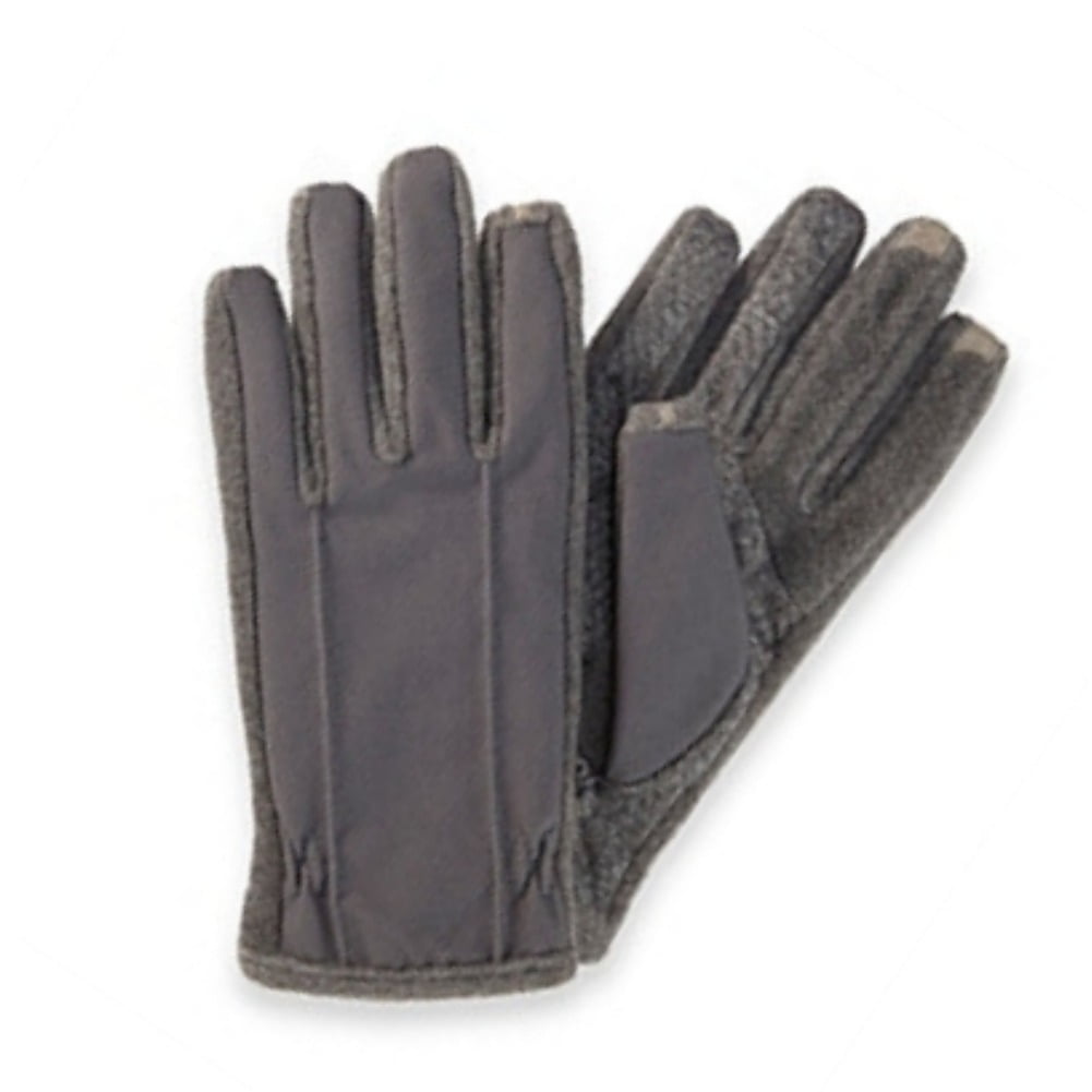 Isotoner Men's SmarTouch Gloves LG MSRP $50.00 with gift box 