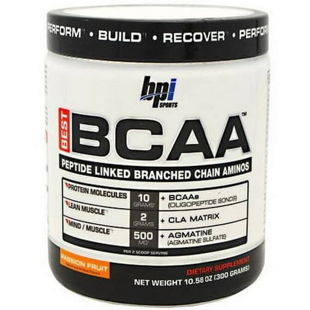 BPI Best BCAA, Passion Fruit, 30 CT