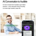 thumbnail image 4 of AI Smart Glasses with 8MP Camera, WiFi Transfer, IP66 Water Resistance, Voice Assistant, Photo and Video Recording, 4 of 23