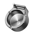 thumbnail image 3 of Metal Stainless Steel Portable Plated Permanent Match Lighter for Home Car  Black, 3 of 10