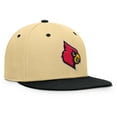 thumbnail image 3 of Men's Fanatics Khaki/Black Louisville Cardinals Balance Fitted Hat, 3 of 4