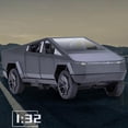 thumbnail image 2 of Camiones de juguete para niños pequeños, niñas, 1/32, camioneta pickup fundida a presión, modelo de coche, juguete de metal fundido a presión con luz, modelo de camión, vehículos para niños, coleccion, 2 of 5