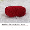 thumbnail image 3 of MOKKHNB 5Pcs Yarn for Crochet Red DIY Craft Rope for Families, 3 of 7