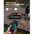 thumbnail image 6 of AstroAI M12 Portable Jump Starter with 150PSI Air Compressor, 6000A Car Battery Booster Pack (All Gas &10L Diesel) with Tire Inflator, LED Display, Emergency Light, for 12V Cars, Motorcycles, SUVs, 6 of 11