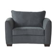 thumbnail image 2 of Roundhill Furniture Ermera Club Chair, Harmony Teal, 2 of 6