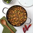 thumbnail image 5 of Infuse 6Qt Nonstick Aluminum Covered Caldero Saute Pan, Black, 5 of 7