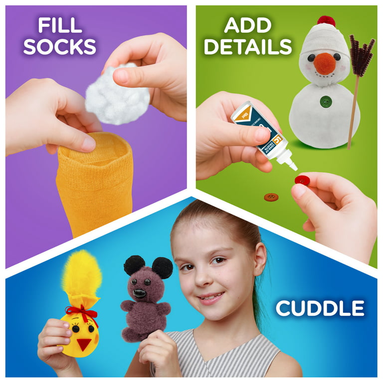 Arts and Crafts for Kids Ages 8-12, Create Your Own Plush Toys, Kit  Includes All Supplies and Instructions, Best Craft Project for Girls & Boys  Ages 7,8,9,10,11,12, Great Gift! 