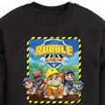 thumbnail image 3 of Paw Patrol - Rubble & Crew - Toddler & Youth Crewneck Fleece Sweatshirt, 3 of 6