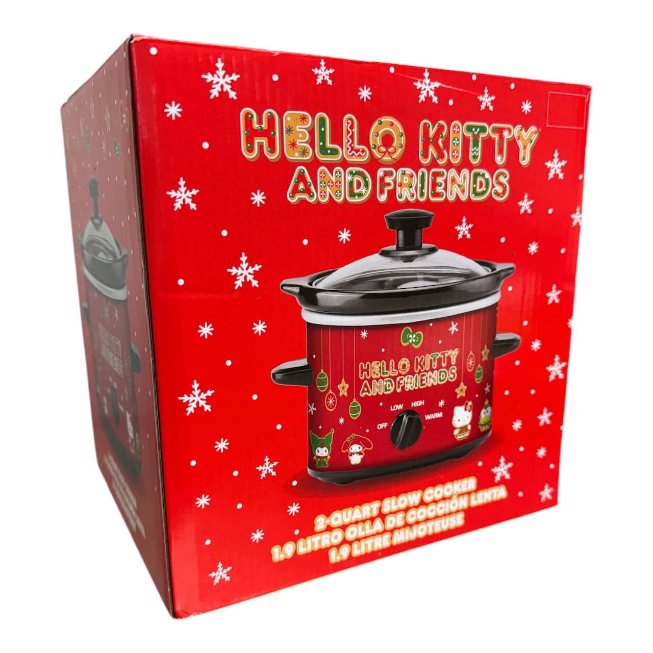 Hello Kitty 2-Quart Slow Cooker, Holiday Design with Temperature Settings