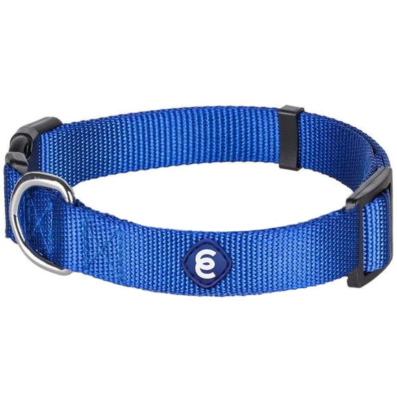 Collar para perro Blueberry Pet Essentials X-Small de nailon azul real