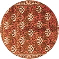 thumbnail image 1 of Ahgly Company Indoor Round Persian Orange Traditional Area Rugs, 8' Round, 1 of 1