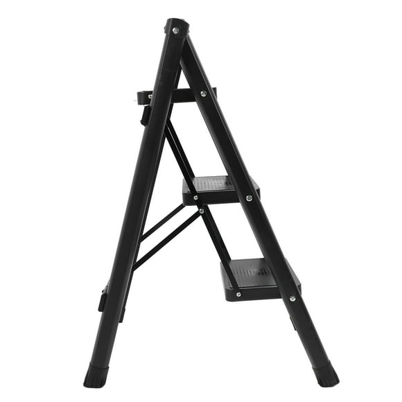Closet Step Stool Ladder, 3 Step Ladder Safe Carbon Steel for Kitchen