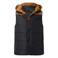 thumbnail image 3 of Durtebeua Mens Jackets Coats Full Zipper Casual Down Puffer Vest Warm Winter Outwear Tops, 3 of 3
