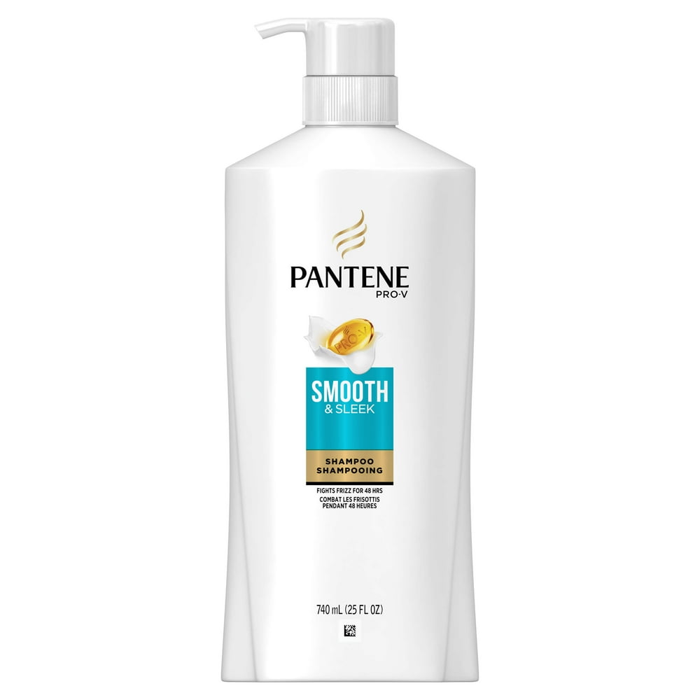 Pantene ProV Smooth & Sleek Shampoo, 25 fl oz