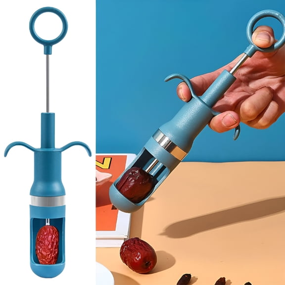 ACDANC Cherry Pitter,Premium Cherry Pitter Remover Tool,Cherry Seed Remover,Durable Cherry Stoner Fruit Pit Corer Deseeder Kitchen Tool,Press Type,More Labor Saving