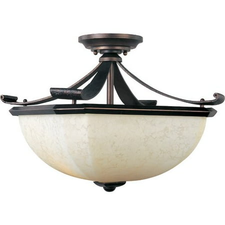 Darby Home Co Cottrell 2 Light Semi Flush Mount Darby Home Co Cottrell 2 Light Semi Flush Mount