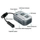 thumbnail image 2 of Inversor de corriente para coche FOVAL de 200 W 12 V DC a 110 V AC con 4 USB, 2 of 7