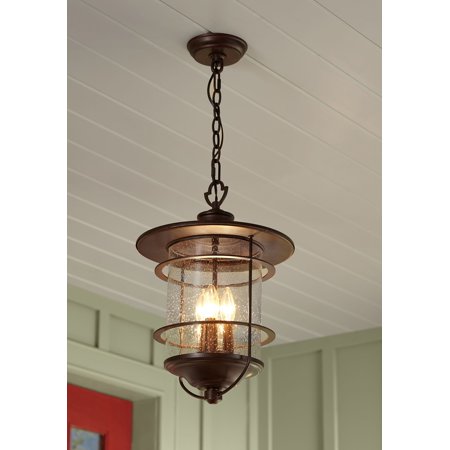 Franklin Iron Works Country Cottage Outdoor Ceiling Light Hanging