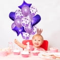 thumbnail image 2 of CIMAXIC 14 Pcs Ballons en Film d'Aluminium Ballons Décoratifs Ornement de Fête pour Rassemblement Violet, 2 of 4