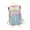 Rose Bleu, variante sur amagogo Sac à Dos de Randonnée Compact Élégant Sac de Jour de Voyage pour Course Courts Voyages Hommes Femmes Blanc Vert