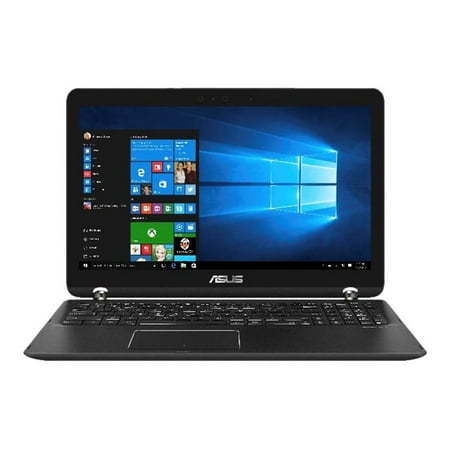 ASUS Q524UQ BHI7T15 - Flip design - Intel Core i7 7500U / 2.7 GHz - Windows 10 Home - GF 940MX - 12 GB RAM - 2 TB HDD - 15.6" touchscreen 1920 x 1080 (Full HD) - Wi-Fi 5 - sandblasted black aluminum with gunmetal hinge