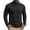 Black, variant on Sweaters for Men Mock Neck Ribbed Knit Pullover Long Sleeve Solid Stretchy Soft Basic Layering Top Casual Comfy Sweater for Fall Winter Warm Undershirt