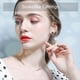 thumbnail image 3 of 2 Pairs Earrings Full Diamond Personality Geometry Butterfly Creative Jewelry Women Accessories, 3 of 3