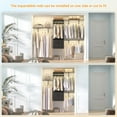 thumbnail image 6 of Homieasy 20" - 96" Wall Mounted Wardrobe with Drawers, 8FT Wardrobe Organizer with 3 Shelf Tower and Hanging Rods, Wardrobe Armoire for Bedroom/Closet, Black, 6 of 9