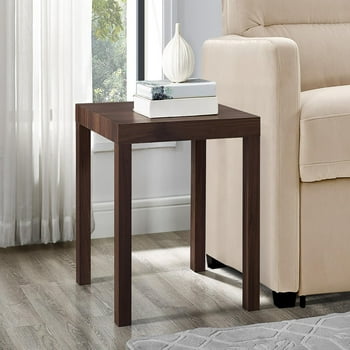 Mainstays Parsons End Table, Canyon Walnut