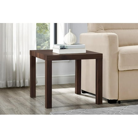 Mainstays Parsons End Table, Walnut