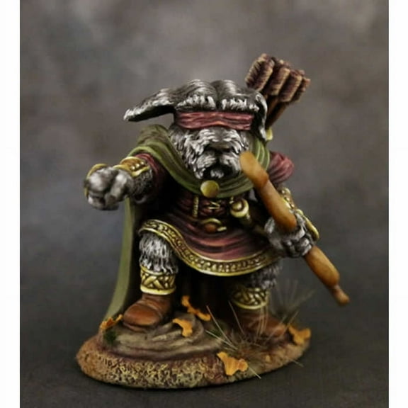 Abigayle Blind Schnauzer Ranger with Bow Miniature Critter Kingdoms Dark Sword Miniatures